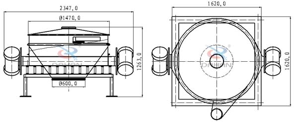 1500直排篩結(jié)構(gòu)圖 1500直排篩結(jié)構(gòu)圖