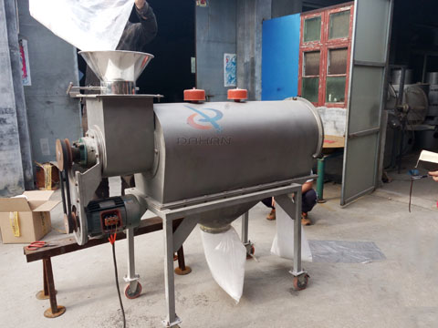 化工粉氣旋篩試機現(xiàn)場